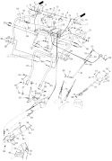 Page C Diagram and Parts List for 31AE993I401 1999 Yard Man Snow Blower